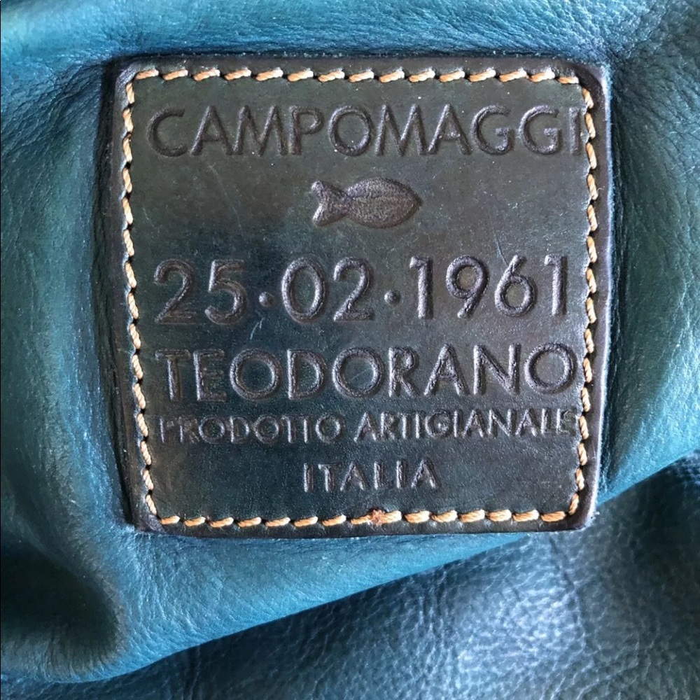 SOLD Free People Campomaggi Large Washed Messenger - Picture 5 of 6